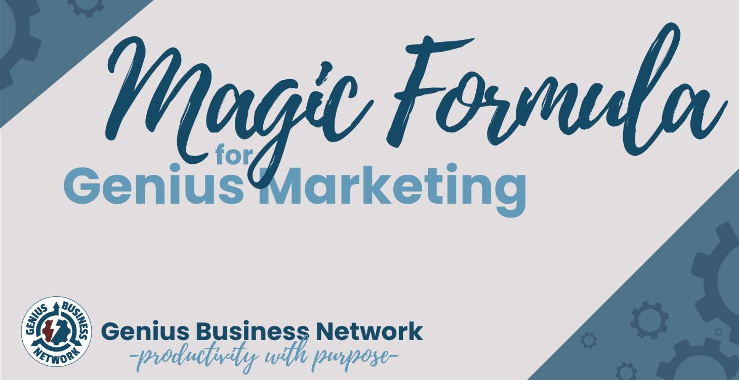 M.A.G.I.C. Formula for Genius Marketing Course