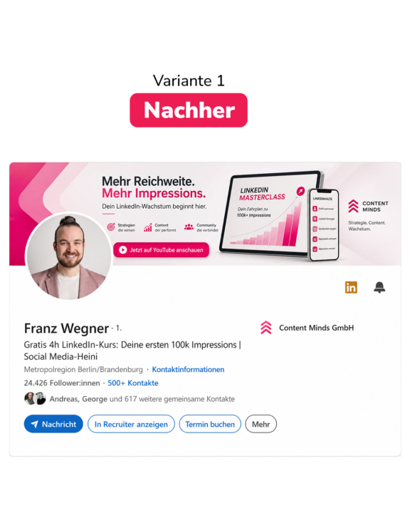 PROMPT für LinkedIn Profil Makeover