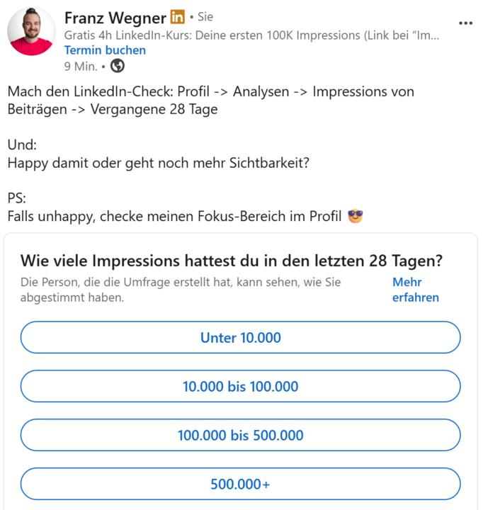 Kommentiert euren Vorher-Screenshot!