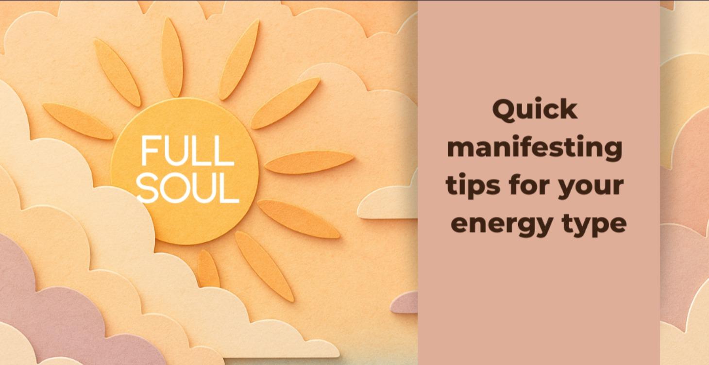 Quick manifesting tips