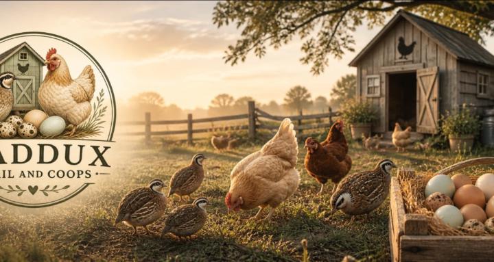 Maddux Quail and Coops