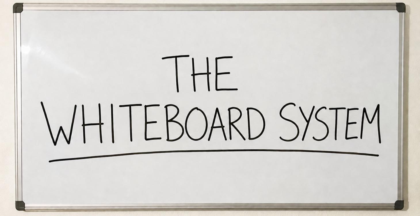 THE WHITEBOARD SYSTEM