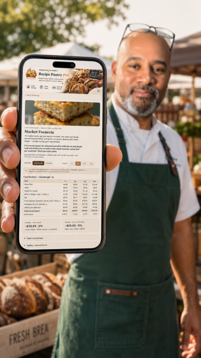 Your Storefront Builder inside From Oven to Market just got a real upgrade, and it's already in your account. No extra cost.