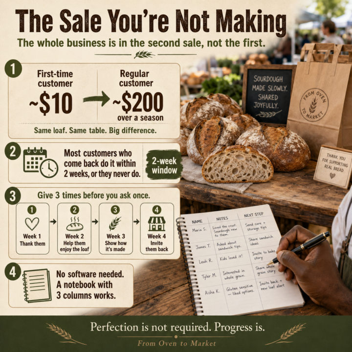 The sale you’re not making