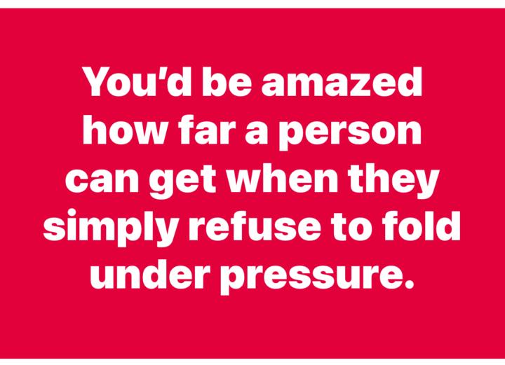 You can do hard thing! 