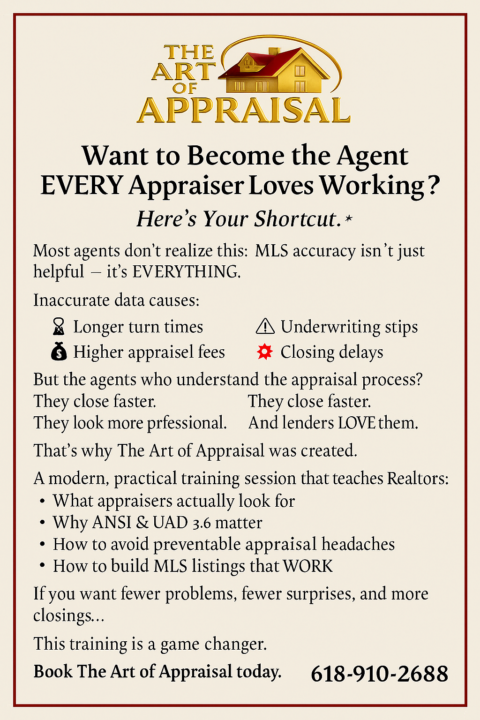 Learn how to work better with real estate appraisers.