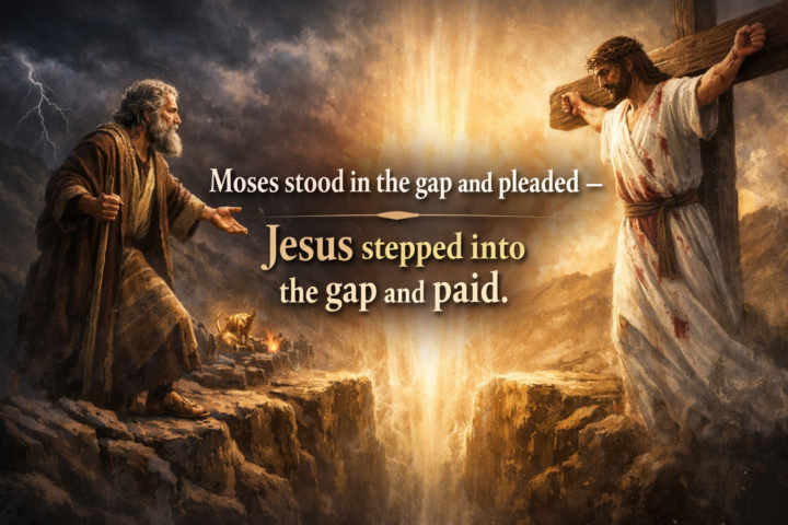 Moses intercedes  