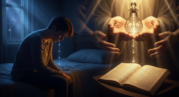 He keeps count of your tears