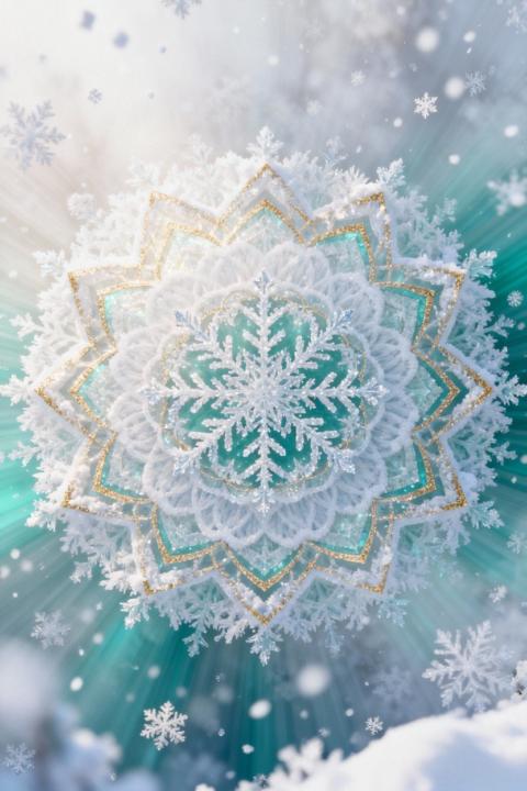 The beauty hidden in the snow