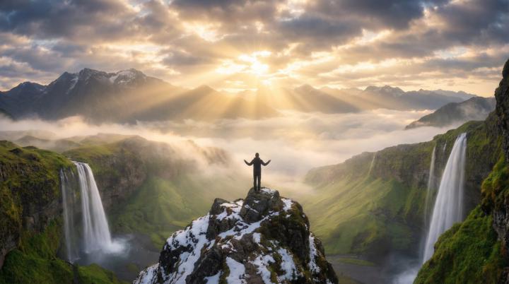 Psalm of the valley and the mountain