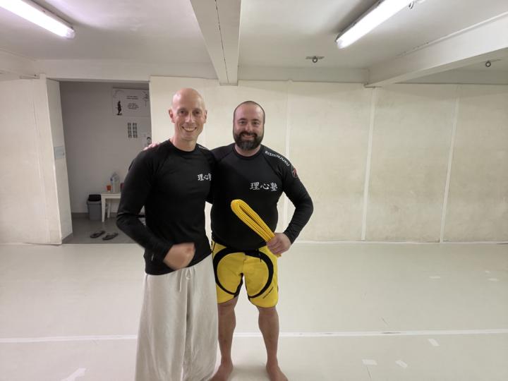 First Non-fulltime-dojo member belt