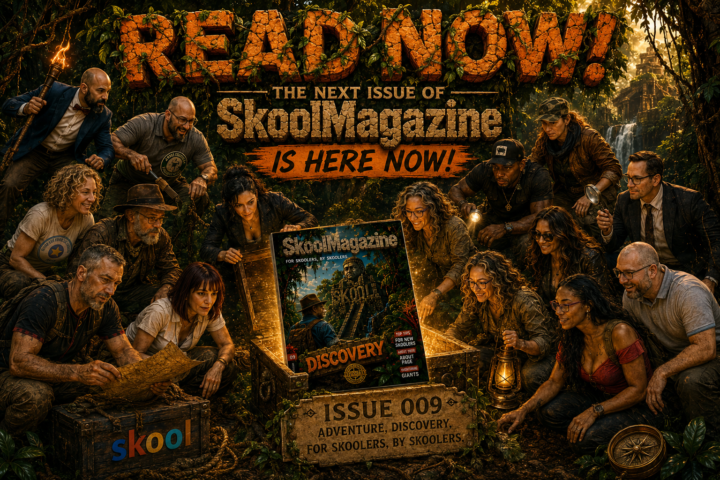 I’m Officially a Skool Magazine Contributor!