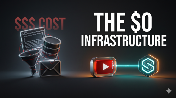 The cheapest business infrastructure ever built costs exactly zero