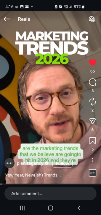 Marketing trends 2026... by Planit Agency Baltimore 
