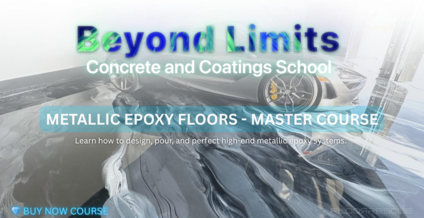 Metallic Epoxy Floors Master Course (VIP ONLY)