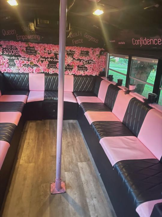 Party Bus Metallic Floors