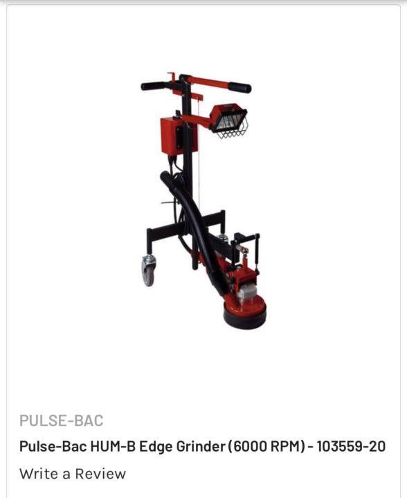 Edge grinder options