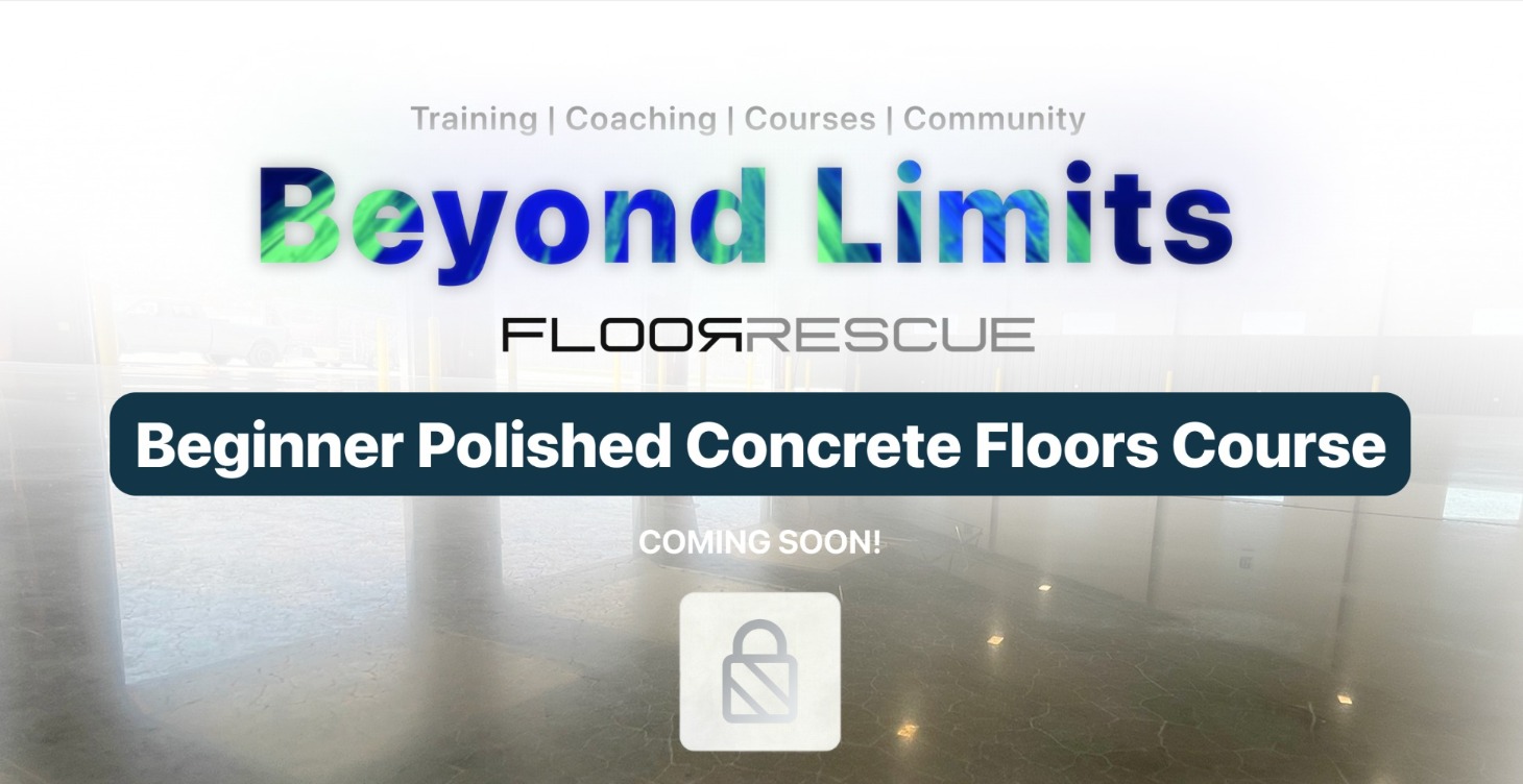 Beginner Polished Concrete Floors Course