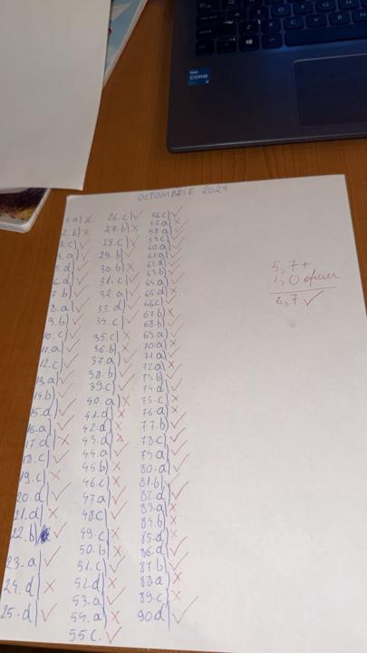 Nota 6,70 - Nota 7,90