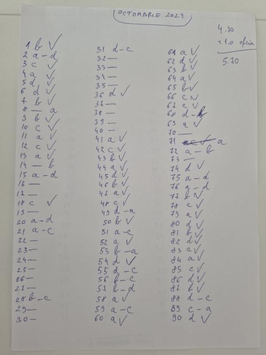 Nota 5.70 - 6.70