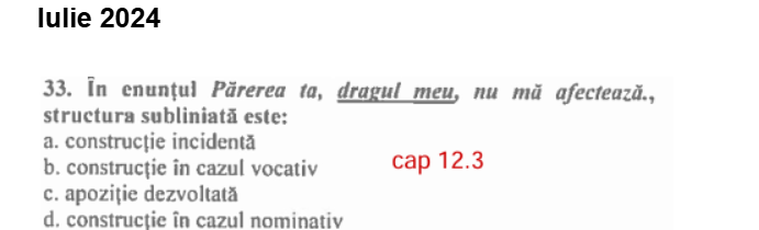 Am o nelamurire.
