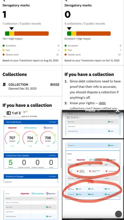 Collections Removed/ Boosted credit score!!