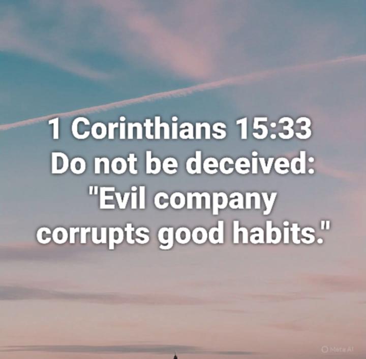 Be careful the company you keep