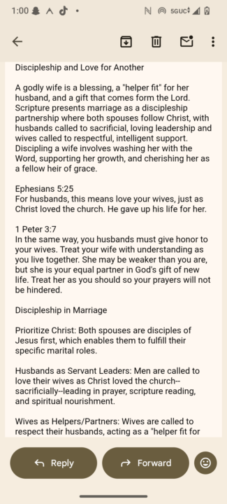 Discipleship and Loving Another 