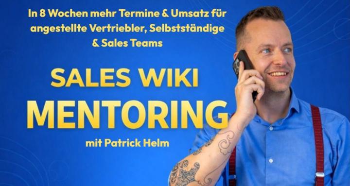 SALES WIKI 8 Wochen Mentoring