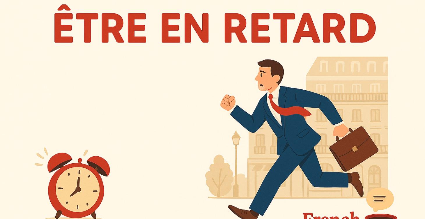 🕰️ 💨 "BEING LATE" en FRANÇAIS
