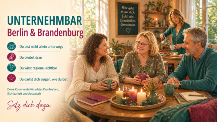 Wer kommt aus Berlin oder Brandenburg und hat Lust auf echte Begegnungen?