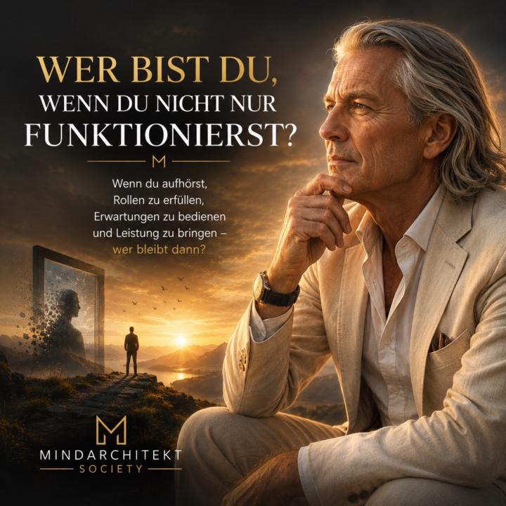 WER BIST DU, WENN DU NICHT NUR FUNKTIONIERST?
