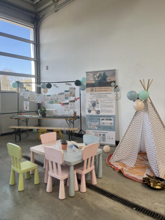 Community das erste Mal in der Öffentlichkeit