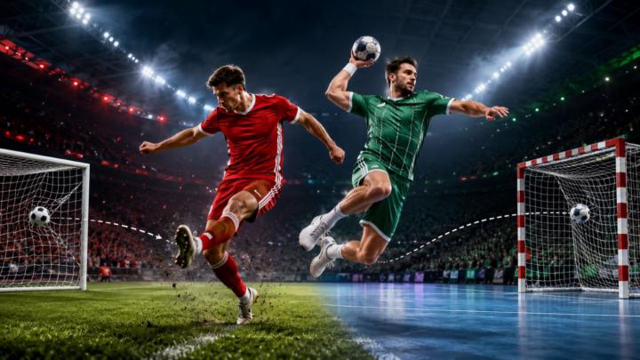 Fußball ⚽ oder Handball 🥎?