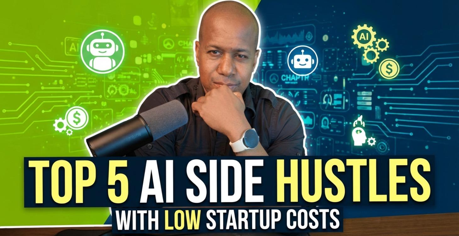 5 Top Ai Side Hustles With Little Overhead Cost