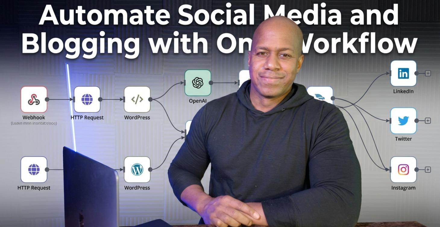 N8N Workflow that Blogs, Posts and Creates video