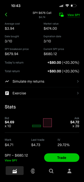 Take what the market give you, be humble and stick to a strategy that will bring you 20% each trade