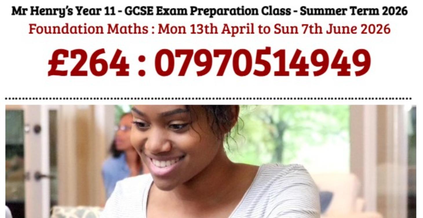 GCSE Foundation Maths Course (UK)