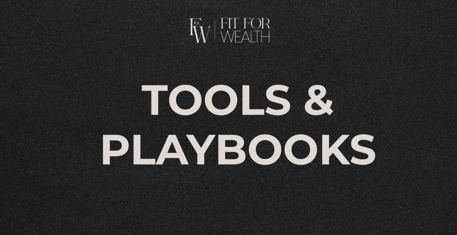 TOOLS & PLAYBOOKS