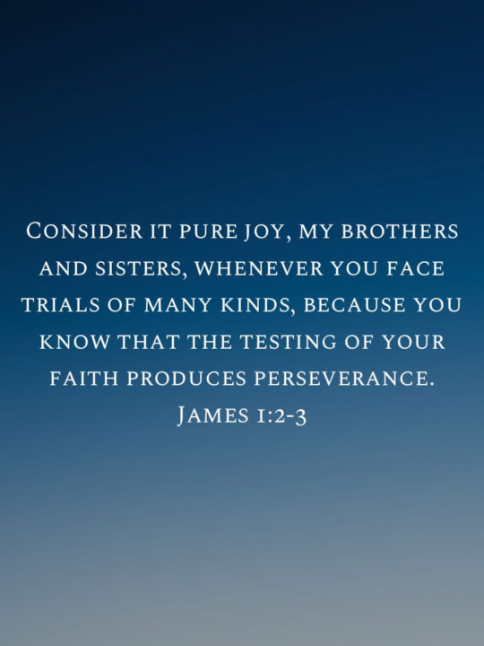 James 1:2-3