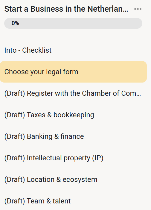 New course published: how to start your new Dutch Tech Equipment Business