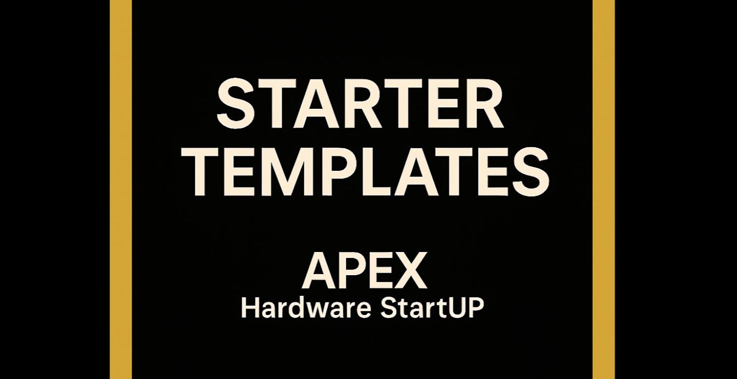 Starter templates