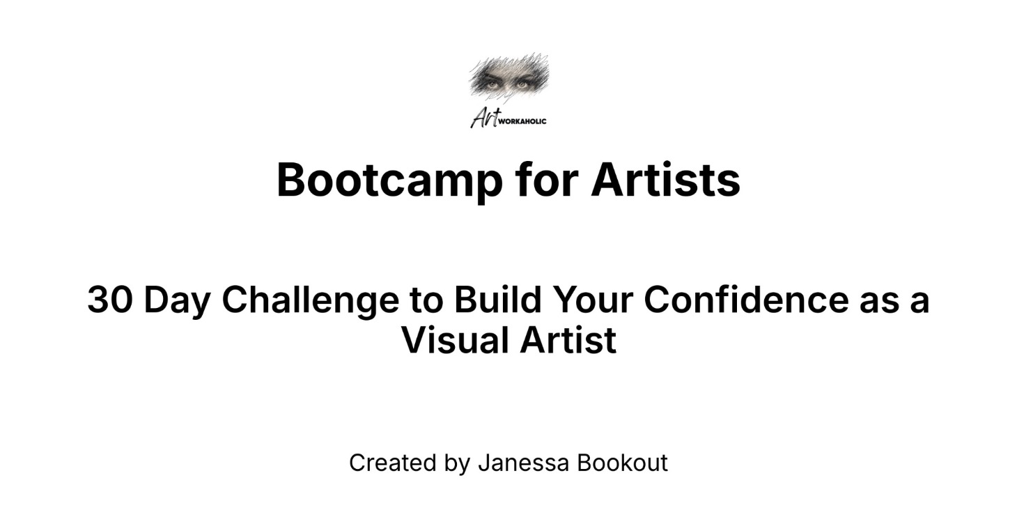 Bootcamp for Artists Pre-Launch Sale $97 value