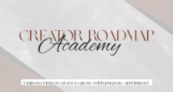 Creator RoadMap Academy