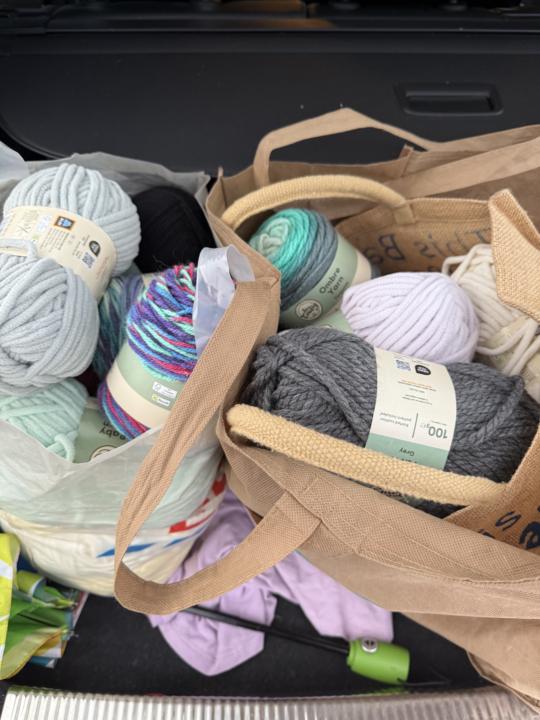 Aldi yarn haul 