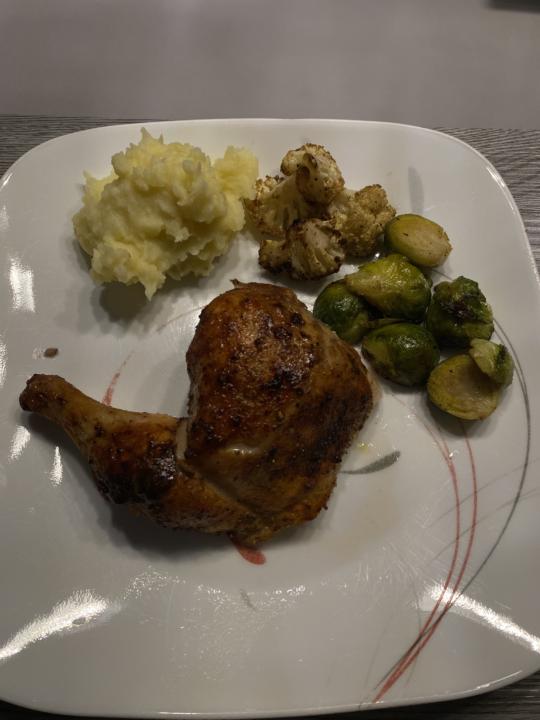 “Poulet tout court” – first cook from The Art of BBQ Book