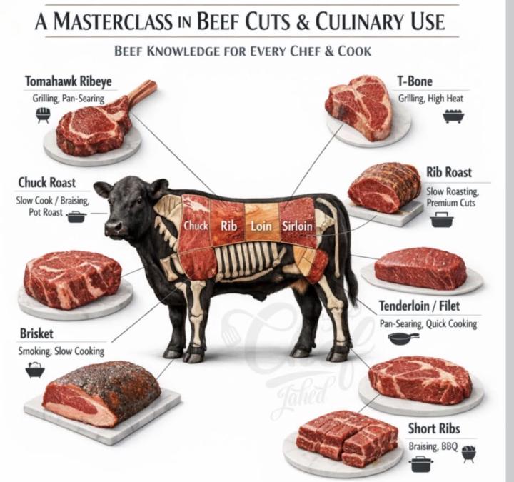 Cooking meat