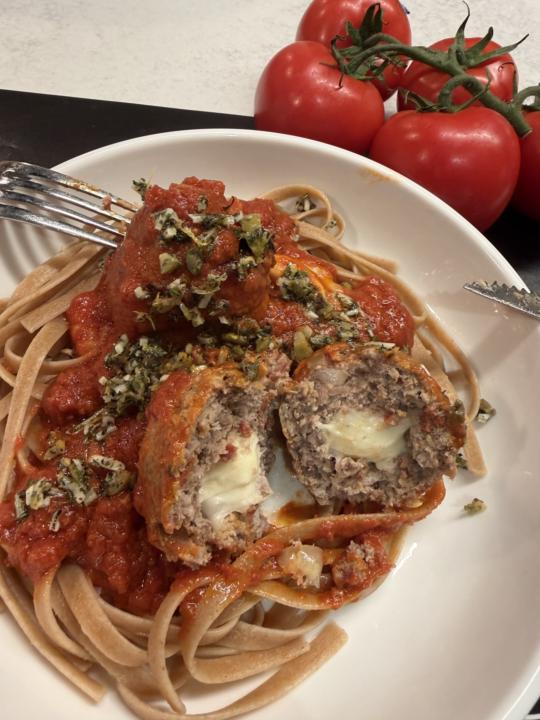  Polpette stuffed with boconccini