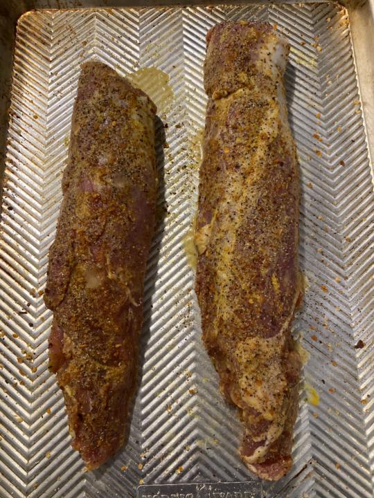 Maple–Mustard Pork Tenderloin