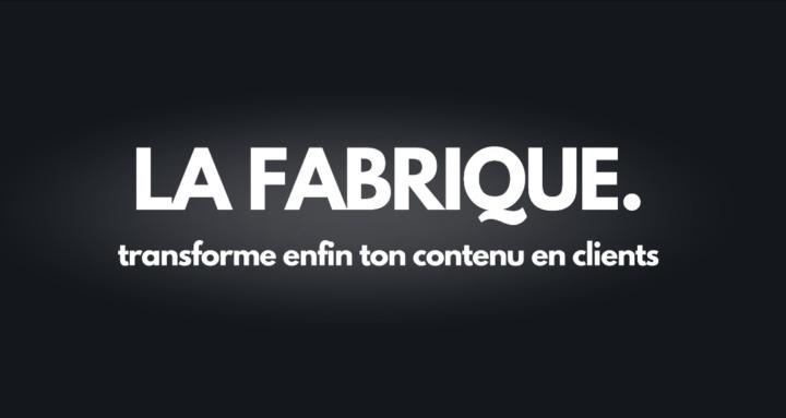 LA FABRIQUE INSTA.